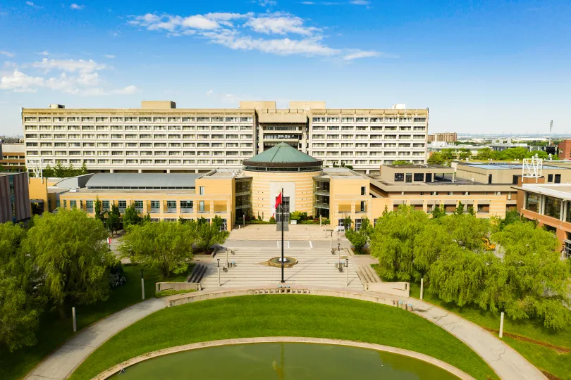 This image depicts the York University campus.
